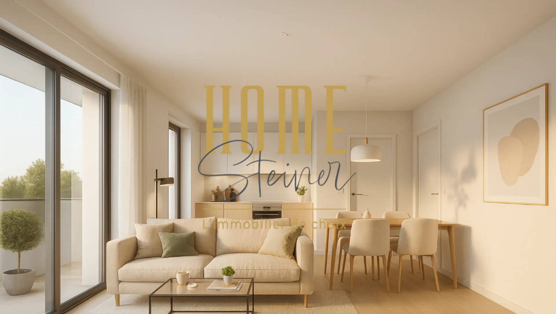 Séjour lumineux à Breuschwickersheim 