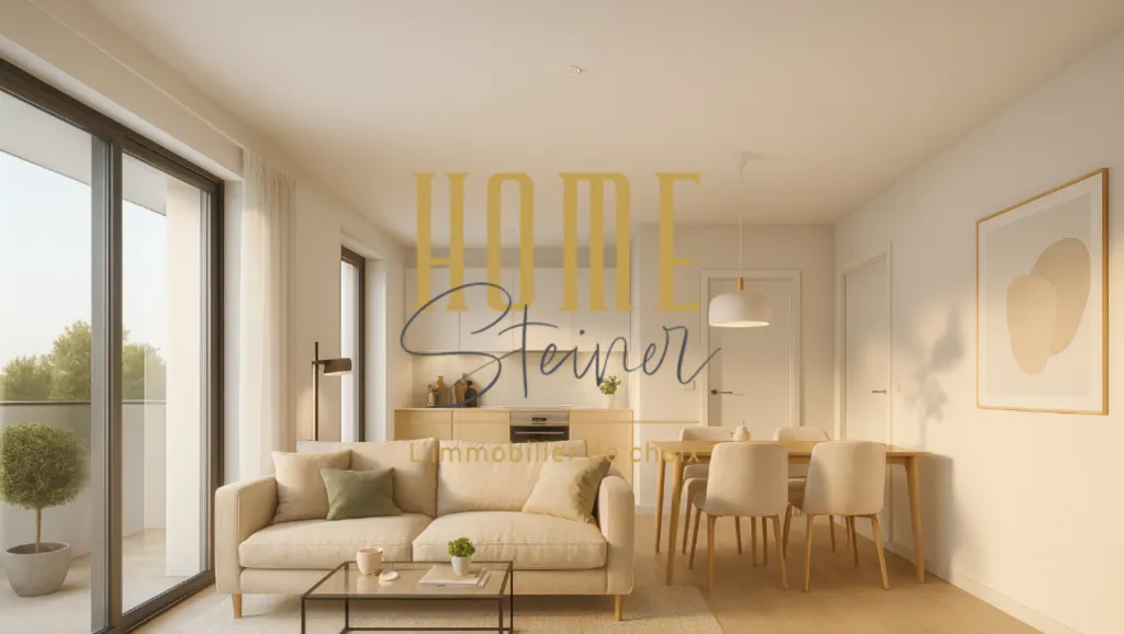 Séjour lumineux à Breuschwickersheim 