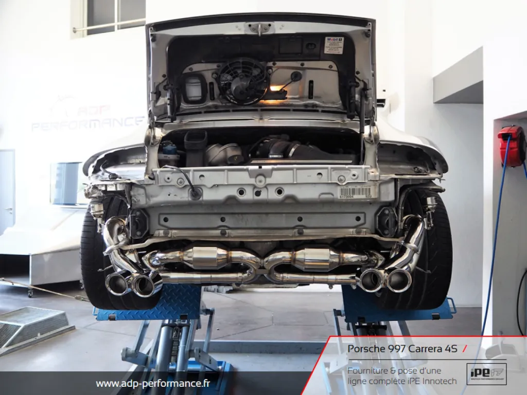 Ligne d'échappement iPE Innotech Porsche 997 Carrera 4S | Monaco