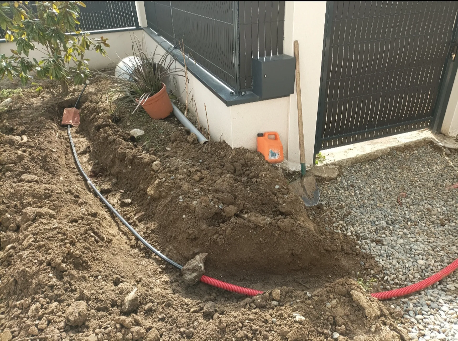 Arrosage intégré avec branchement turbine et tuyère sur Tournefeuille