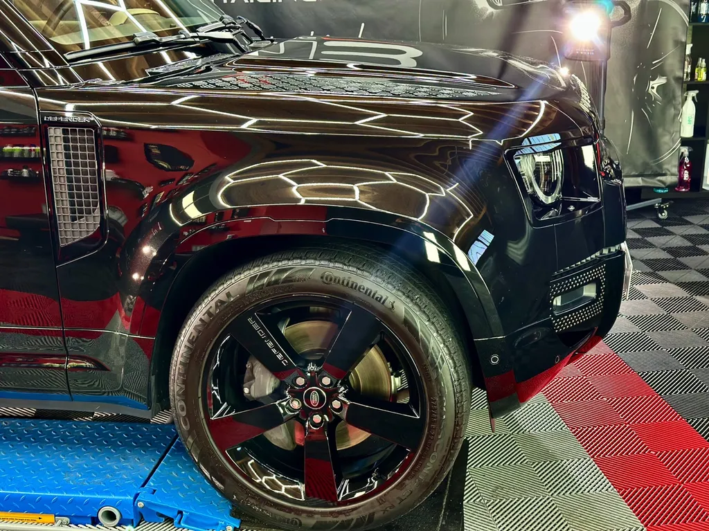 DETAILING auto Lyon protection traitement céramique PPF voiture Land Rover Defender 