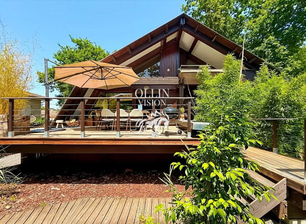 Maison d’architecte unique à Arcachon.