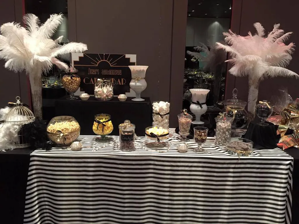 Candy bar noir et blanc Marseile