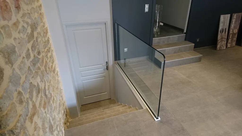 Garde corp posé sur défender à COGNY dans le BEAUJOLAIS