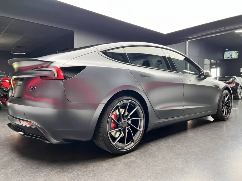 TESLA MODEL 3 HIGHLAND PERFORMANCE - PPF XPEL STEALTH SATIN - SECLIN 59