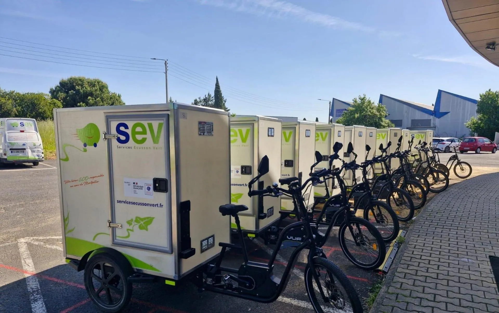 Vélo cargo livraison