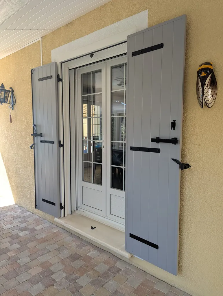 Volet battant aluminium 2 vantaux