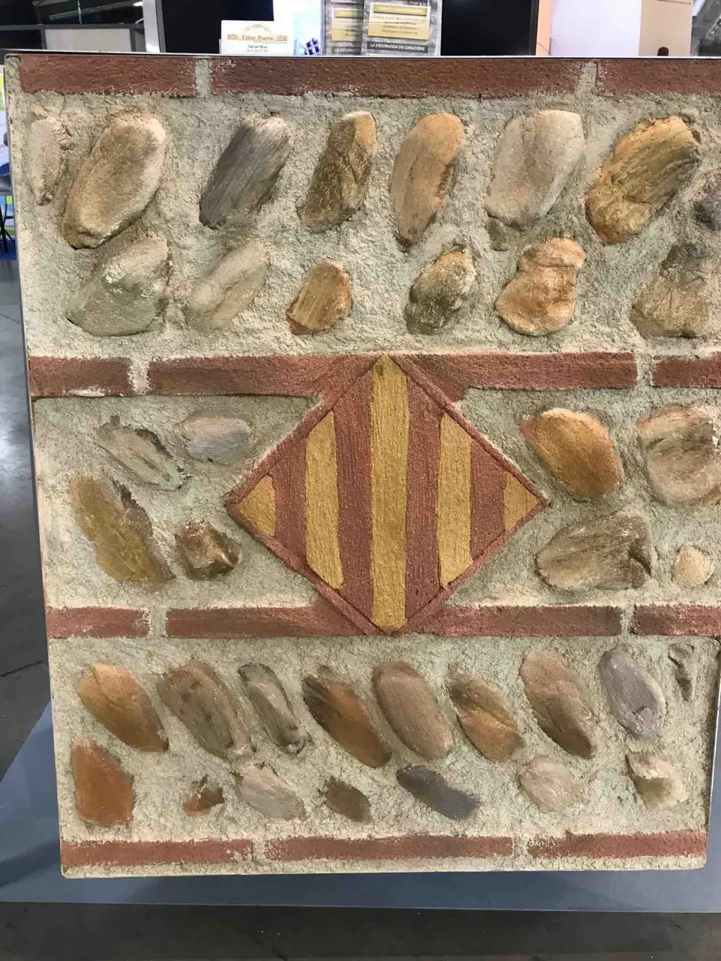 Mur catalan (Cairou et galets) sur Perpignan et ses alentours