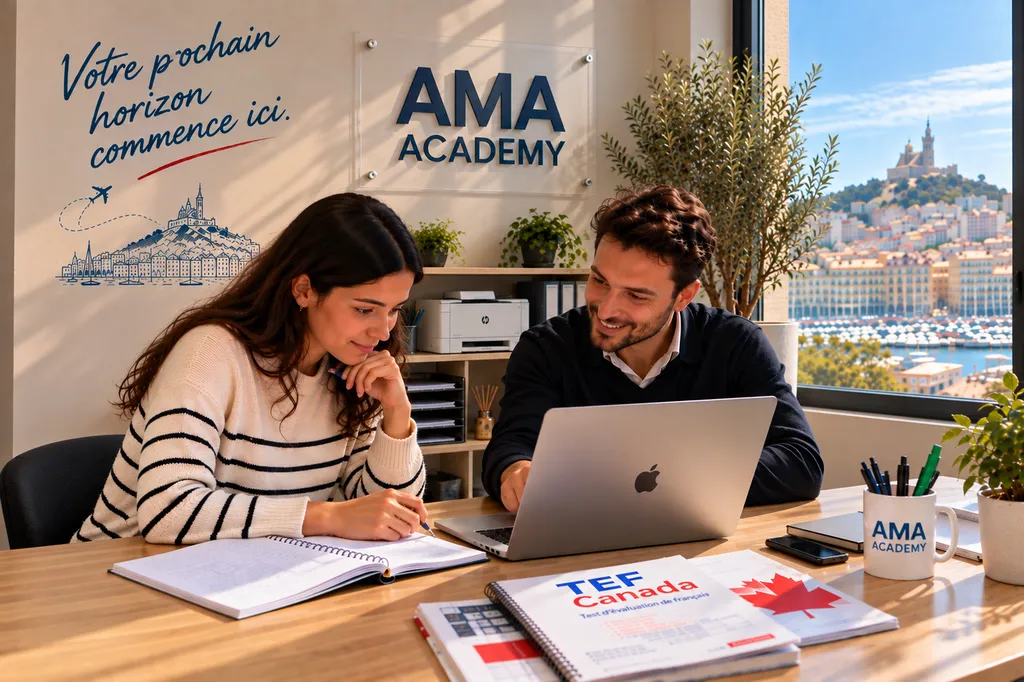 Préparer le TEF Canada à Marseille depuis les Bouches-du-Rhône avec un accompagnement personnalisé