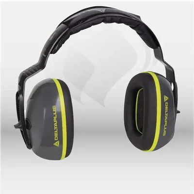 Casque antibruit professionnel INTERLAGOS 26dB DeltaPlus, coquilles ABS coussinets mousse synthétique, arceau réglable, protection auditive EPI – disponible à Mont-de-Marsan, Landes (40), Nouvelle-Aquitaine et toute la France