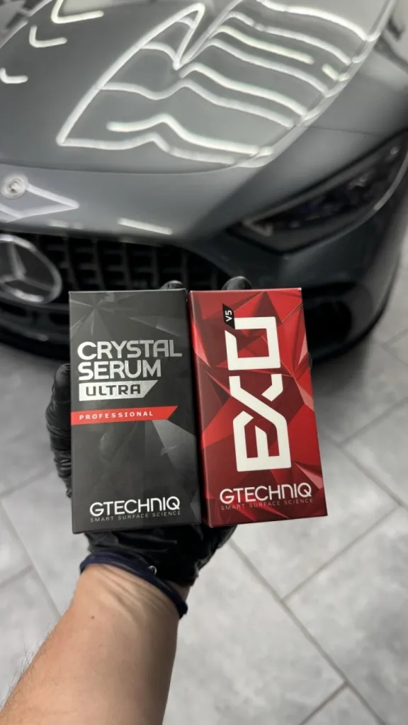 Traitement Céramique Gtechniq -Riviera Detailing Antibes - Mercedes SL63 AMG