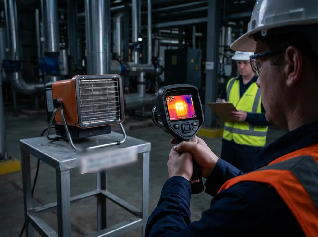 Caméra thermique et générateur de fumée : nous testons et vérifions vos systèmes de détection incendie