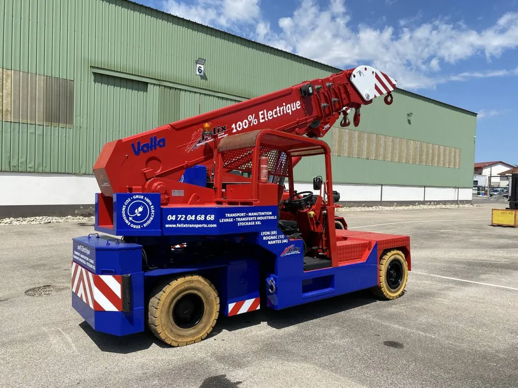 Nouvelle grue électrique JMG 40 tonnes
