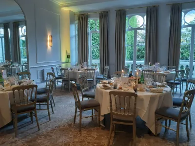 wedding dinner in french venue