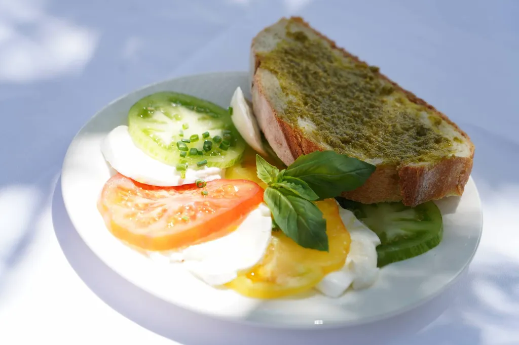 assiette mozzarella bufala