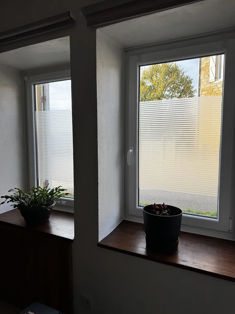 Installation de films dépolis à Ambérieu en Bugey