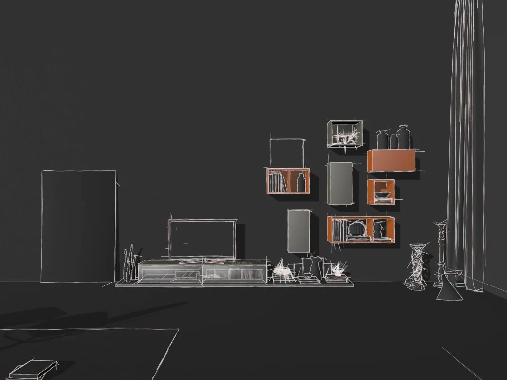 Idée d'agencement d'un séjour sur mesure avec un living moderne haut de gamme  à Bandol dans le 83