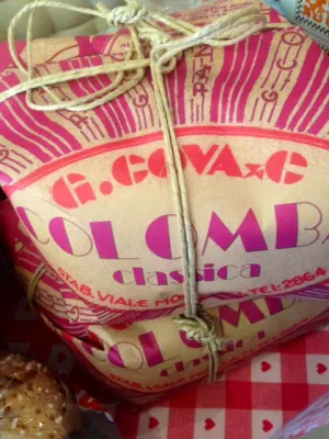 Colomba di pasqua COVA Milano qualité superieure