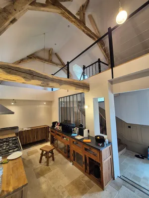 Rénovation d'un pavillon tout en couleurs, entre Alençon et Verneuil d'Avre et d'Iton