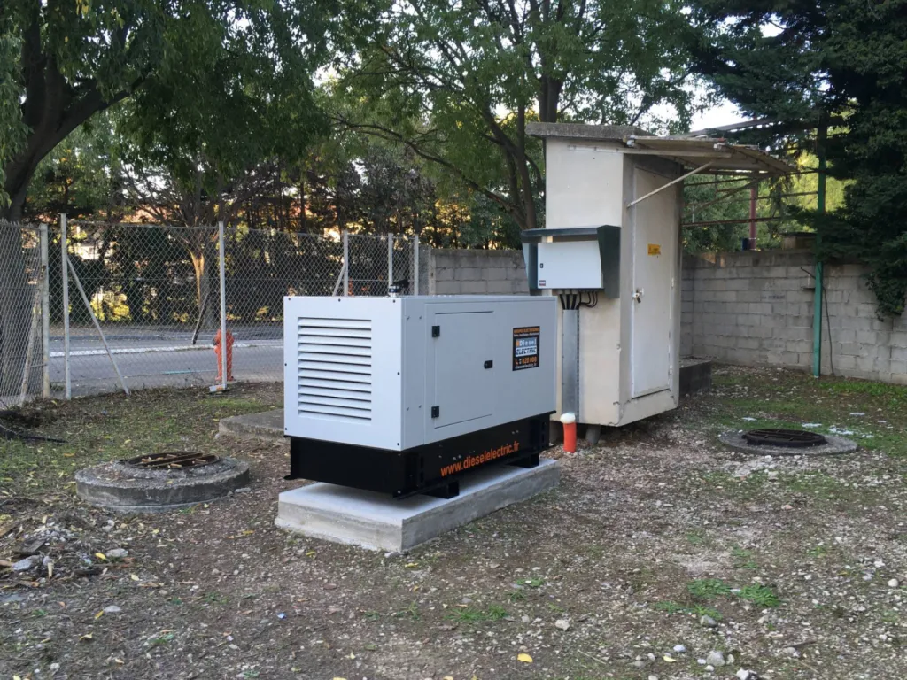 groupe électrogène silencieux