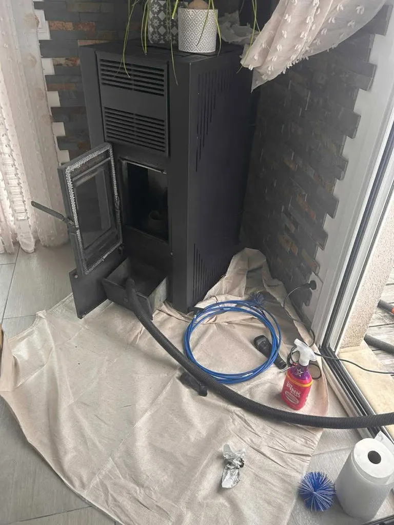 Ramonage poêle a granulés en moins de 72H