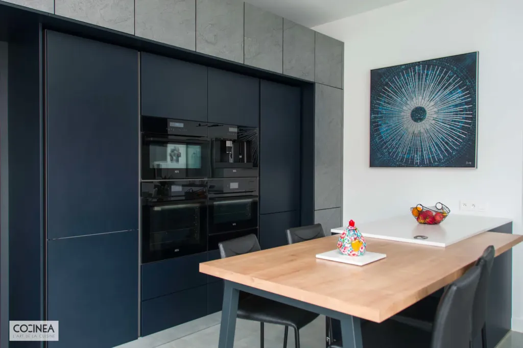 ARDOISE SILVER ET BLEU VELOURS