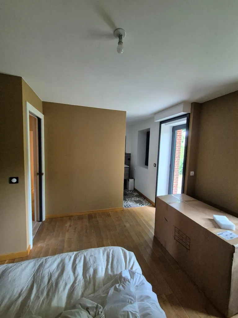 Rénovation d'un pavillon tout en couleurs, entre Alençon et Verneuil d'Avre et d'Iton
