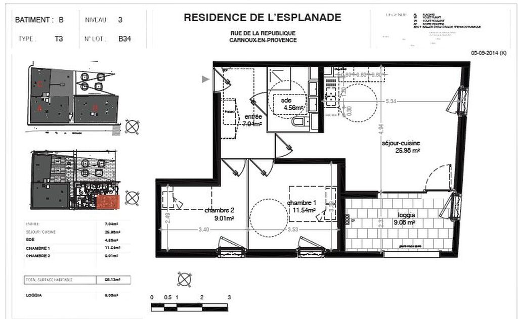 A VENDRE Appartement  3 Carnoux en Provence NEUF