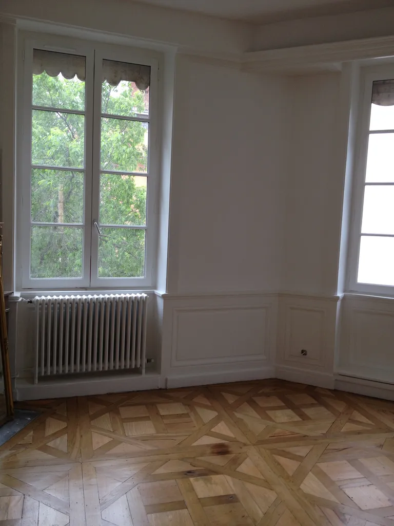 Travaux de plâtrerie lors de la rénovation d’un appartement haussmannien à Lyon (Rhône 69