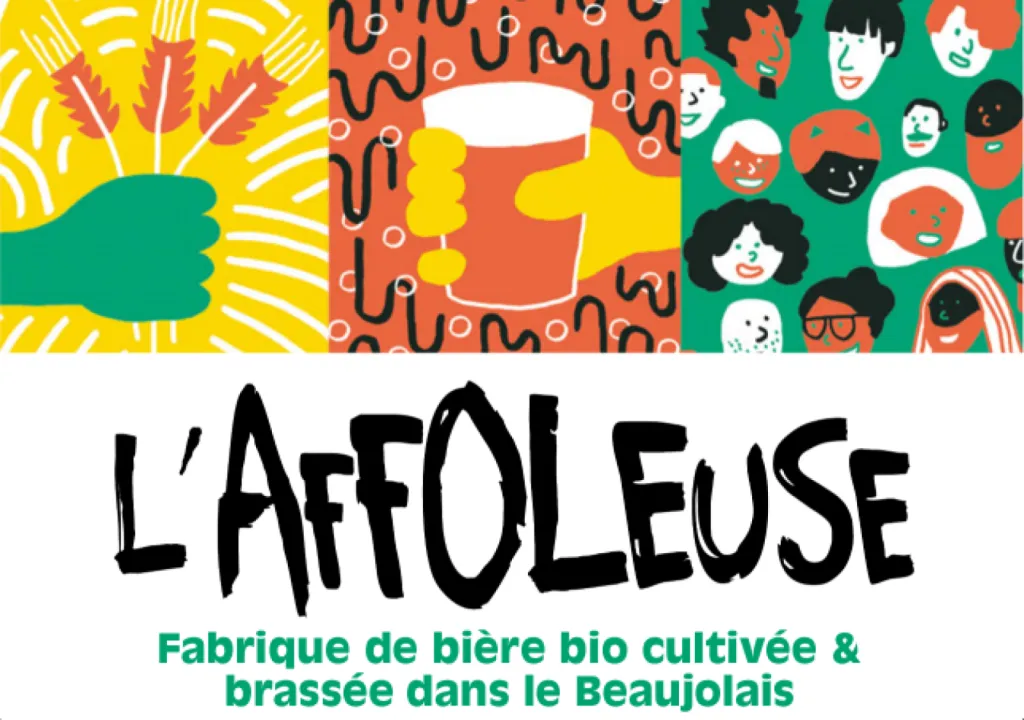 Les bières Bio du beaujolais Belleville en beaujolais L'AFFOLEUSE