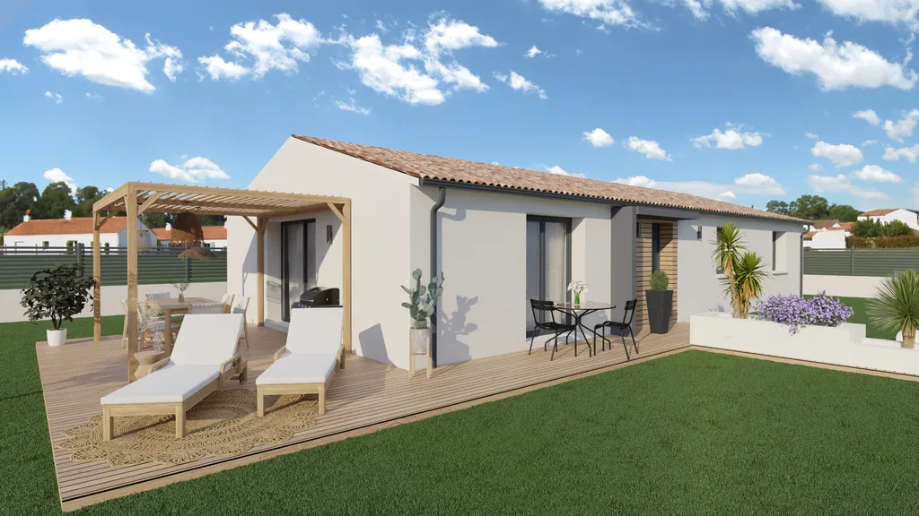 Maison droite de 115 m²