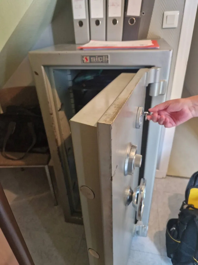 réparation du coffre fort sur Le Cateau-Cambrésis pour remise en service