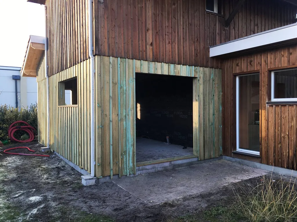 Agrandissement bois maison sur Parentis-en-Born