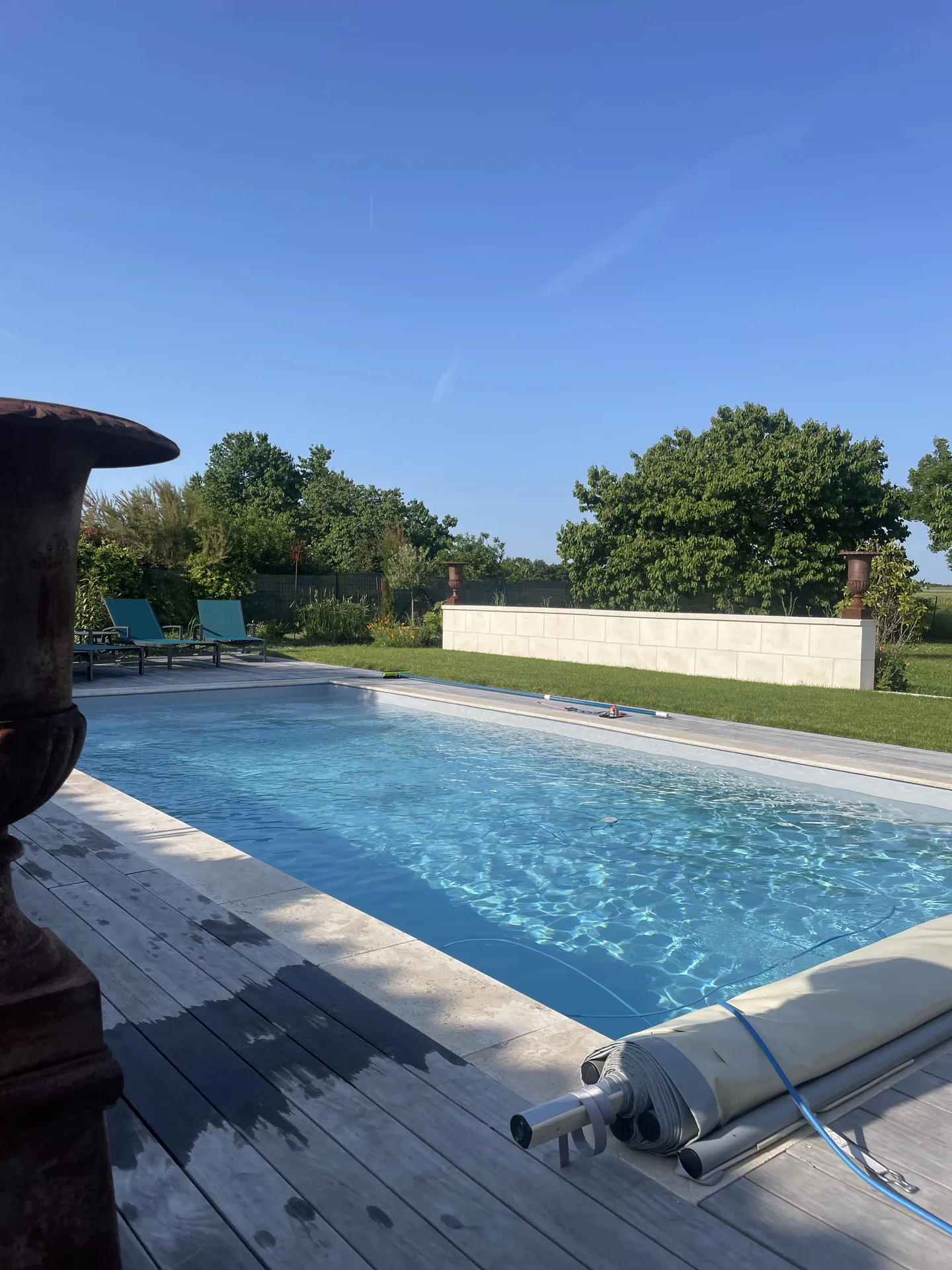 Estivage de votre bassin à Jarnac 