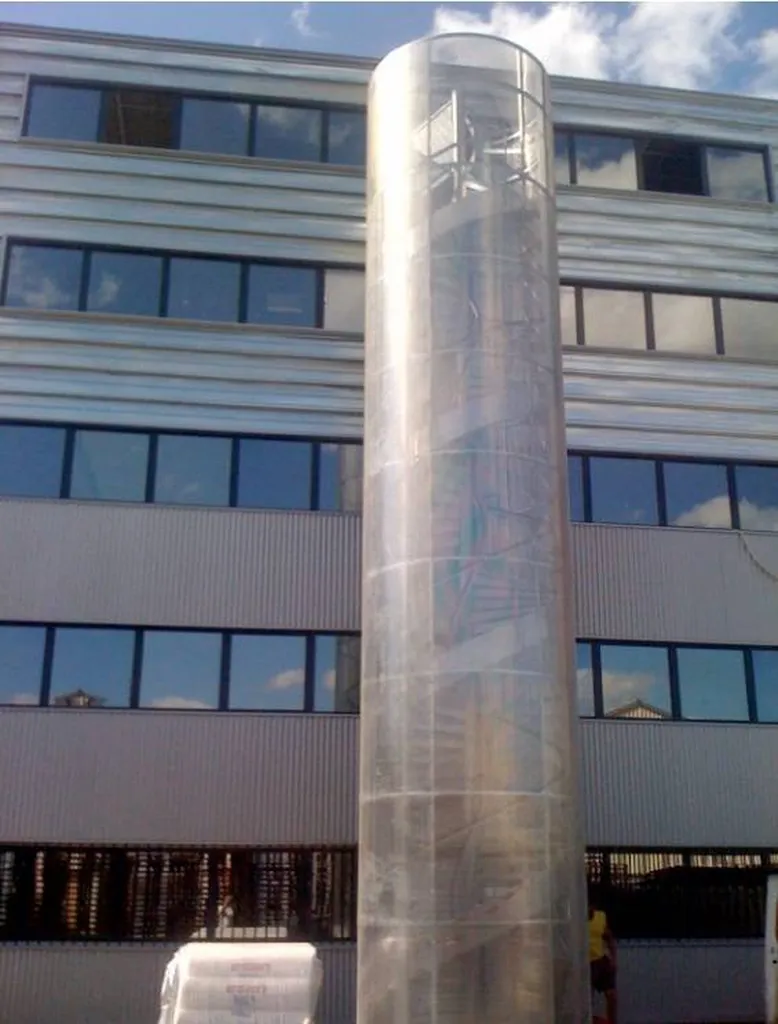 Pose et création d'Escalier Perfocage de type cage écureuil pour la mairie de Marseille