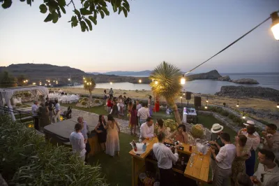 villa pour mariage en grèce