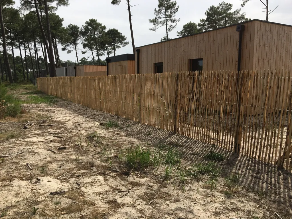 Clôture en ganivelle à Arcachon