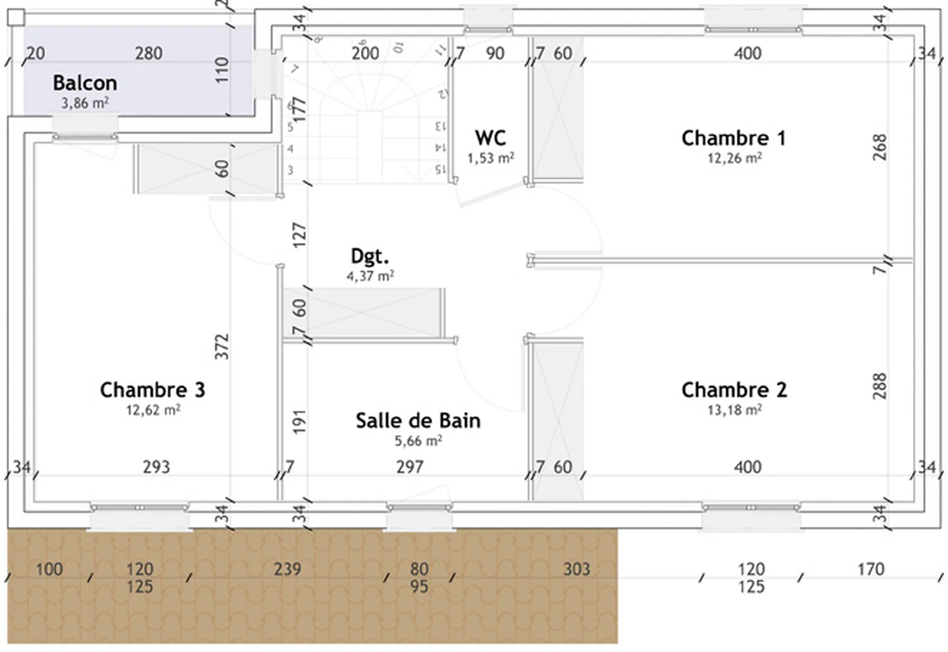 SEREZIN DU RHONE 69360 - 3 Lots Le 4