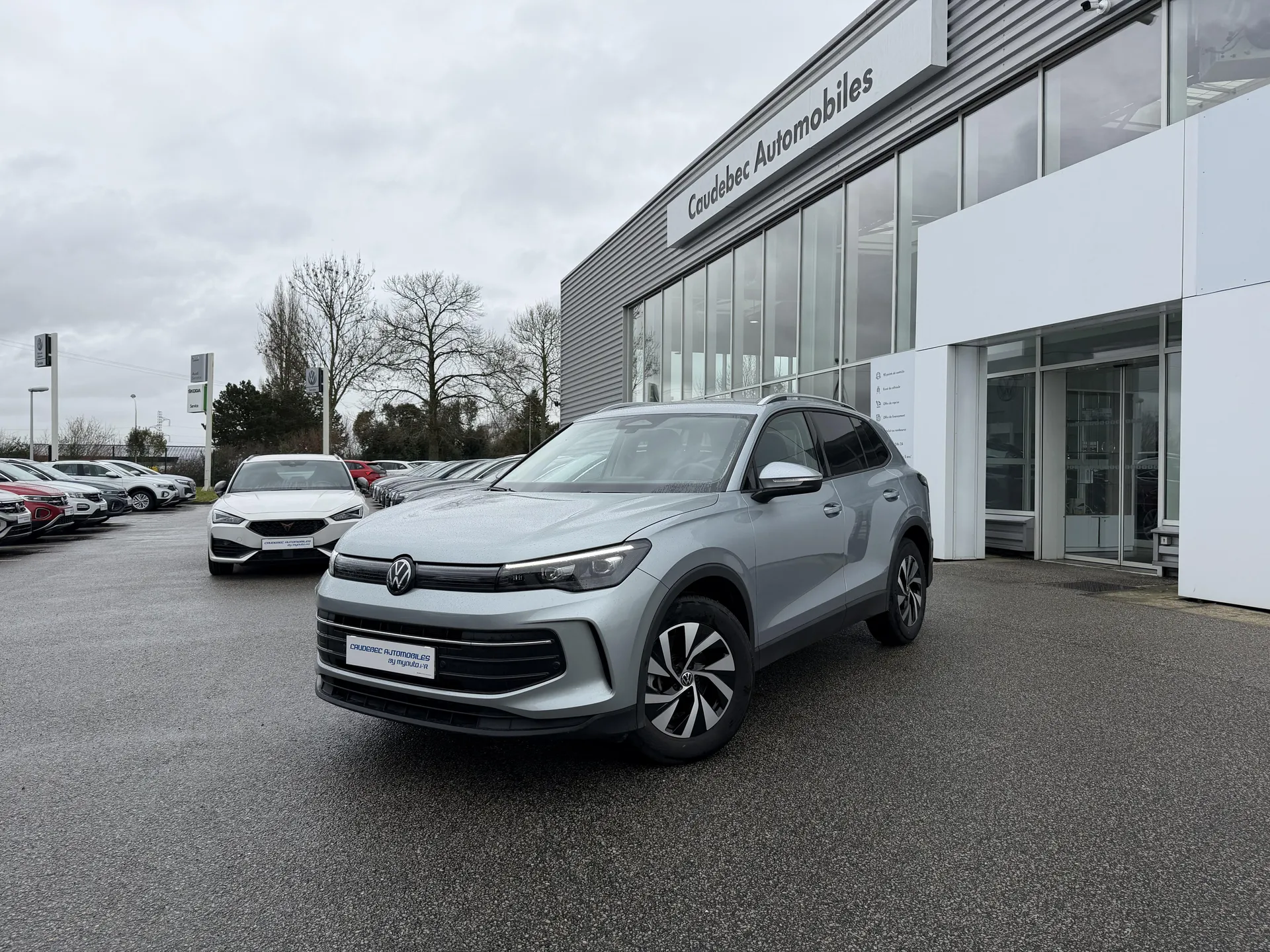Volkswagen Tiguan occasion automatique proche Rouen – SUV essence DSG7 faible kilométrage