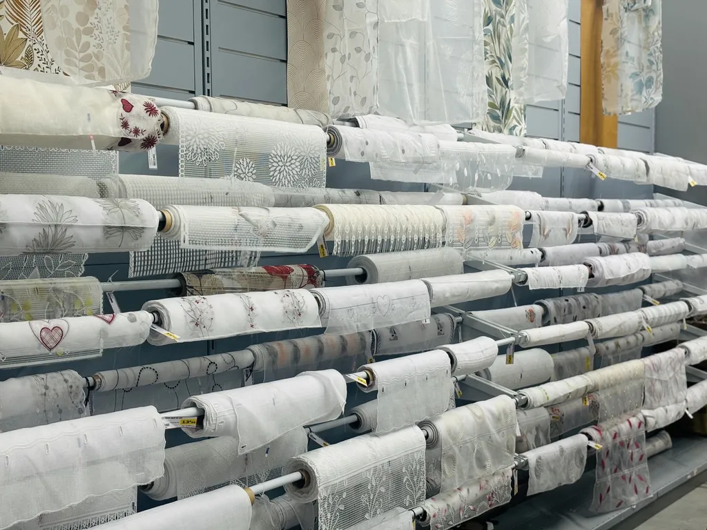 Magasin pour achat de rideaux et de voilages