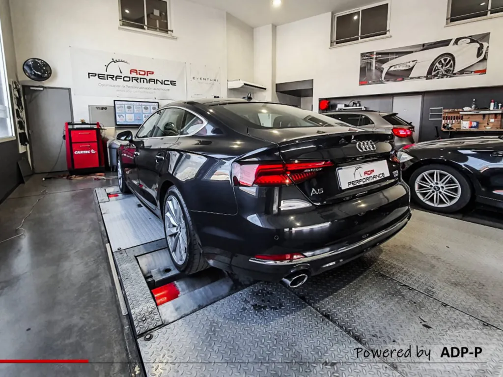 Reprogrammation moteur Stage 1 & conversion bio éthanol E85 AUDI A5 2.0 TFSI 190cv | ADP Performance PACA