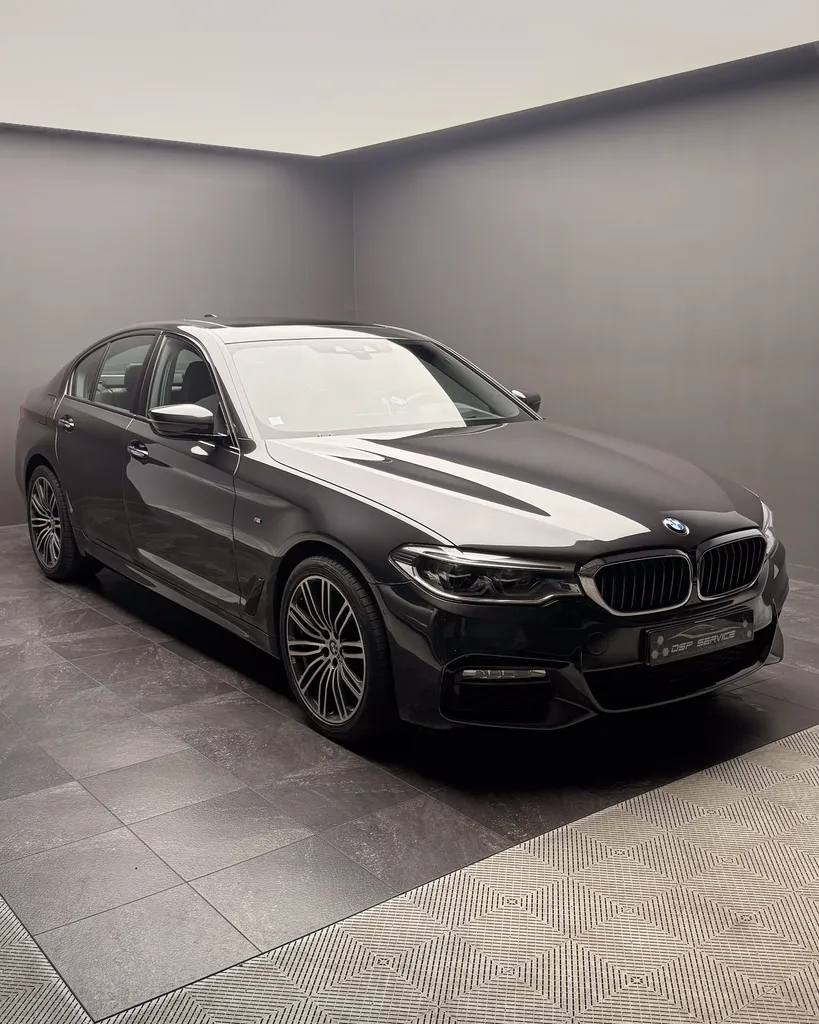 Sublimez la carrosserie de votre BMW Série 5 avec la pose d'un traitement céramique par DSP Service à Mulsanne