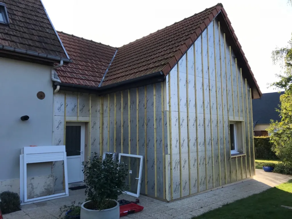 Tarif pour l'isolation thermique par l'extérieur Werber pour maison ancienne à Honfleur proche Le Havre 76