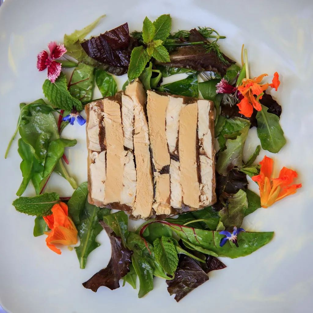 Marbré de volaille foie gras