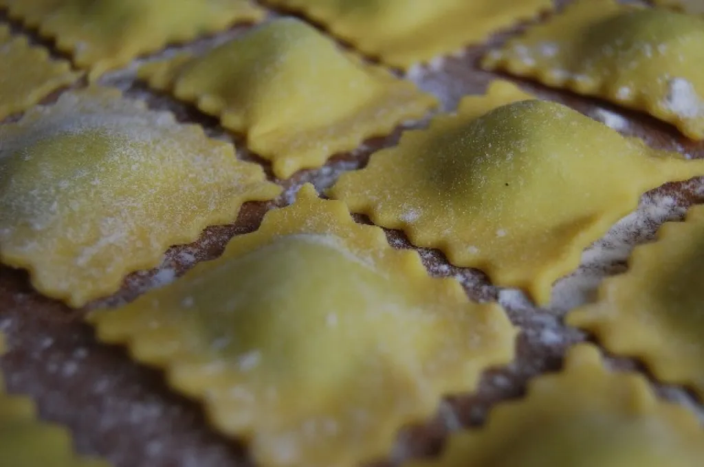 Ravioli aux artichauts