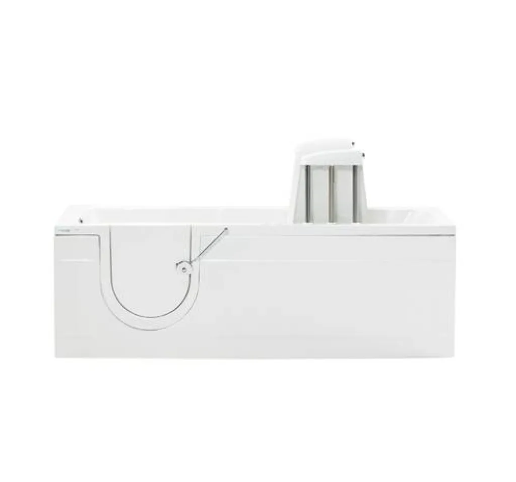 baignoire à porte sénior avec siège