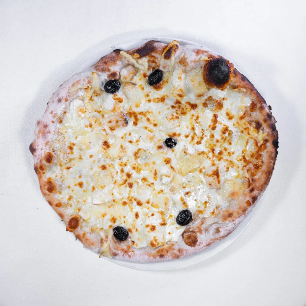 Pizzas au feu de bois à déguster sur place, à emporter ou livraison