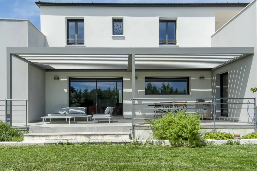 pergola aluminium sur mesure salon de provence