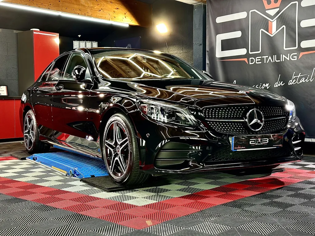 DETAILING protection carrosserie traitement céramique Lyon Mercedes classe C 