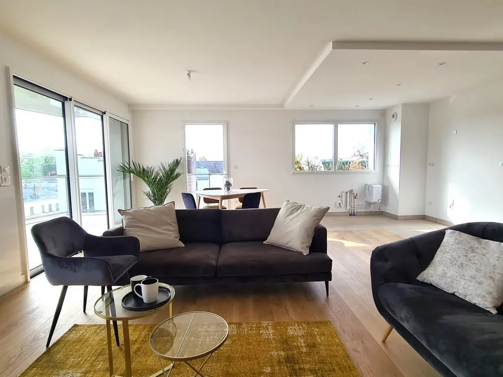 acheter un appartement en centre ville du mans avec une terrasse et une vue dégagée